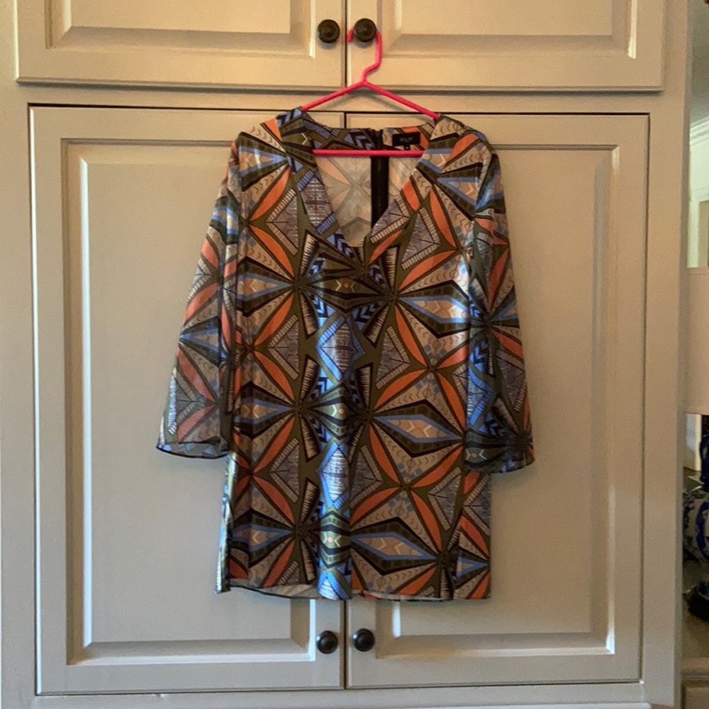MAAC London Multicolor Shift Dress
